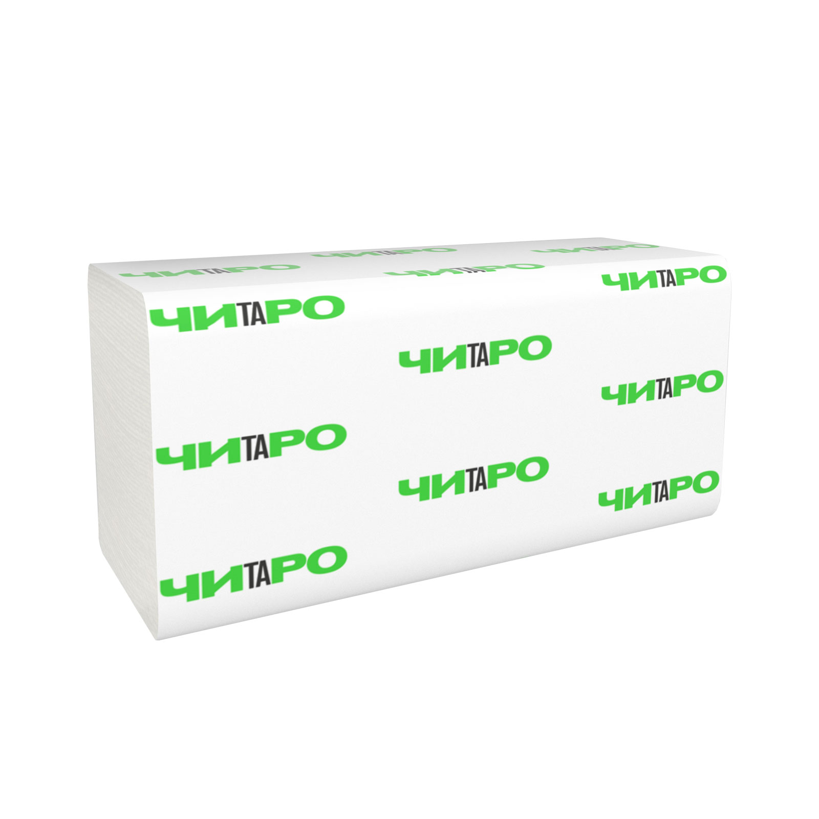 ЧИТАРО, Рушники паперові V-складання 1-шар., 250 арк., 23х21 см